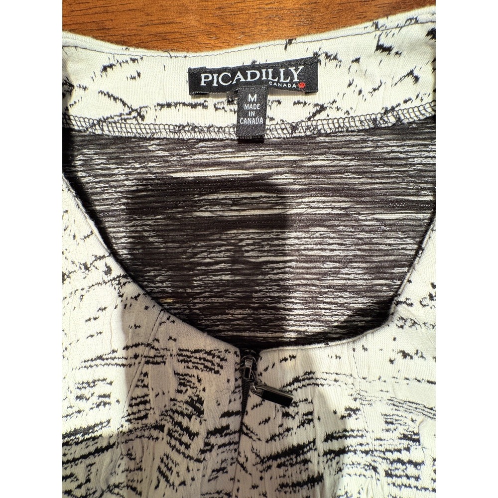 Piccadilly Of Canada Med Black/WhiteJacket Capsule Academia Substantial - Picture 2 of 12